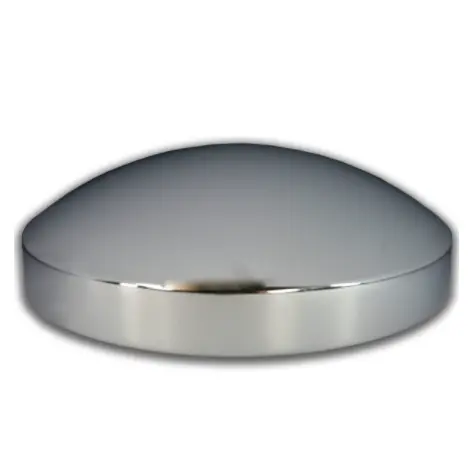 Chrome Hubcap 8-1/4" 1