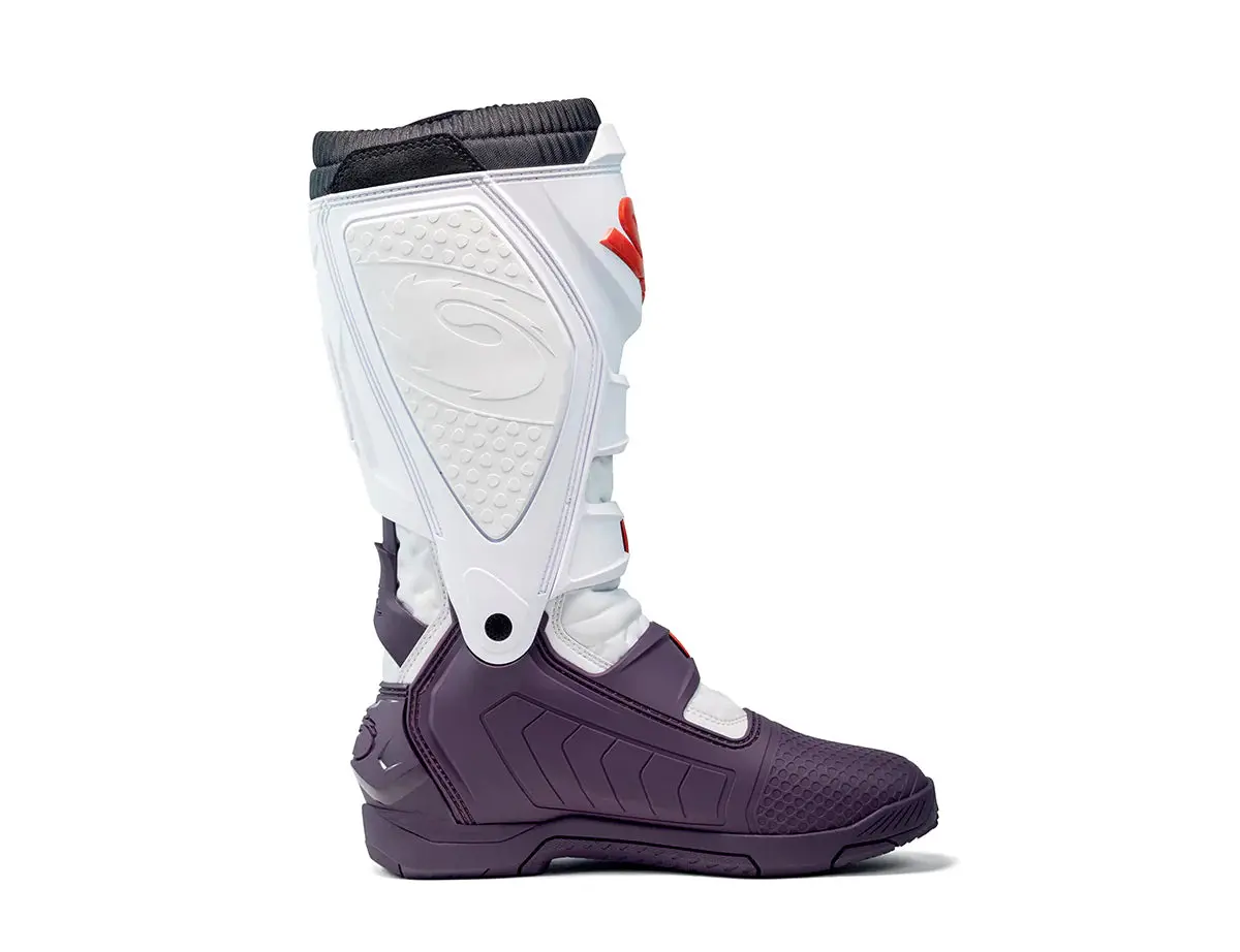 Sidi X-Power Sc Ce White Wine Motocross Boots 4