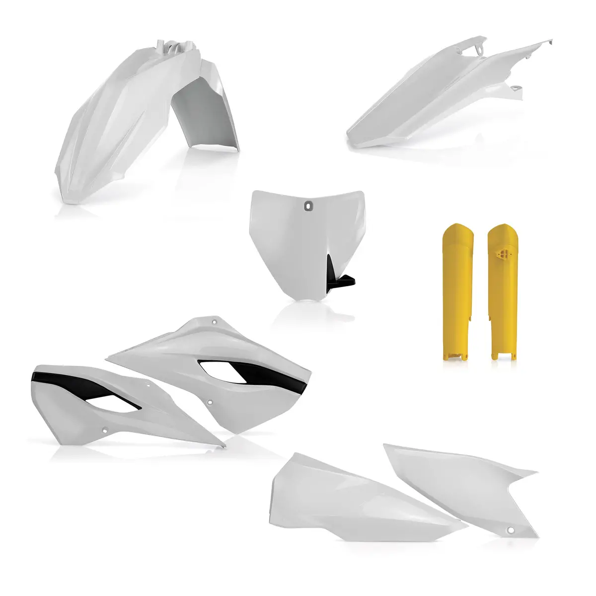 Acerbis Husqvarna Plastic Kit Tc Fc - White 6