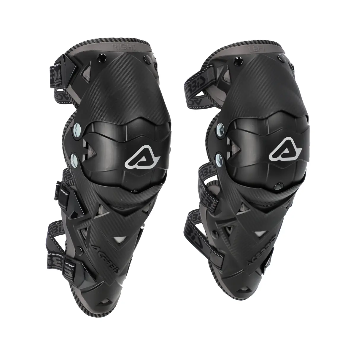 Acerbis Impact Evo 3.0 Knee Guards - Black 1