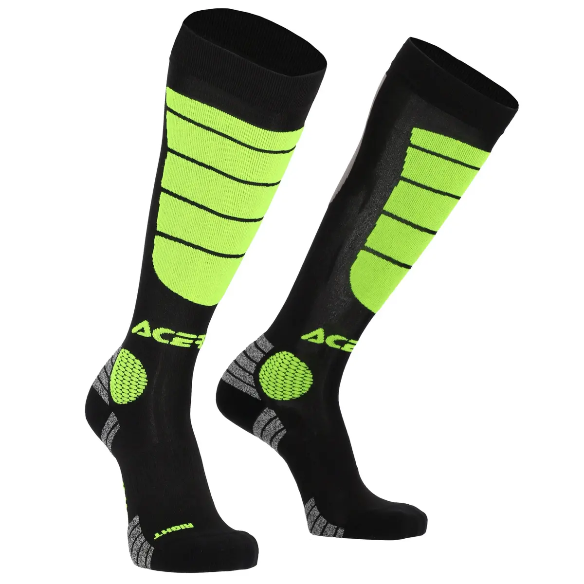 Acerbis Mx Impact Socks - Black Yellow 1