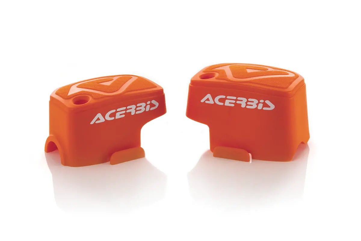 Acerbis Master Cylinder Covers Brembo  Orange 1
