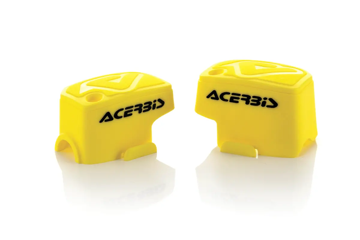 Acerbis Master Cylinder Covers Brembo  Yellow 1