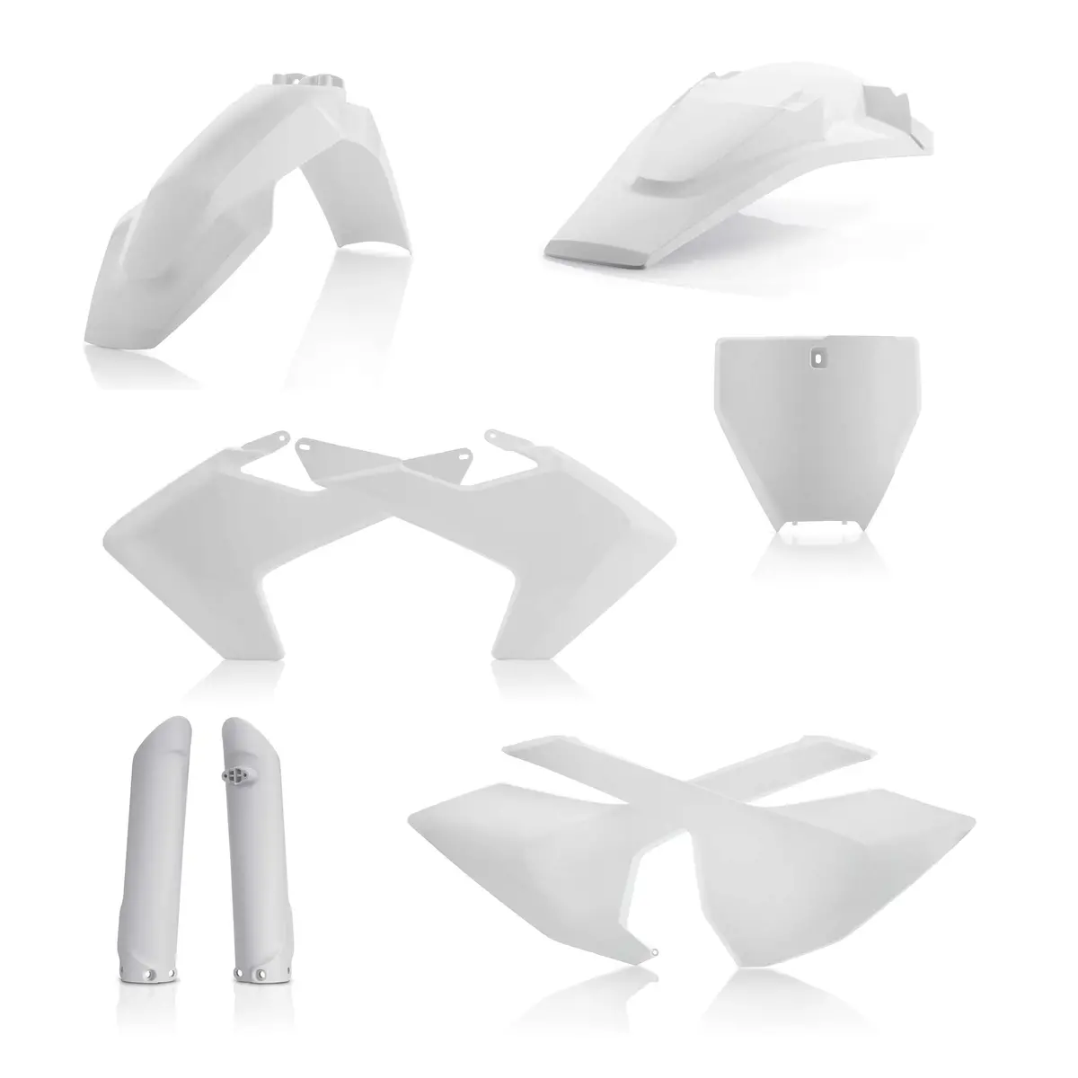 Acerbis Husqvarna Plastic Kit Tc Fc - White 3