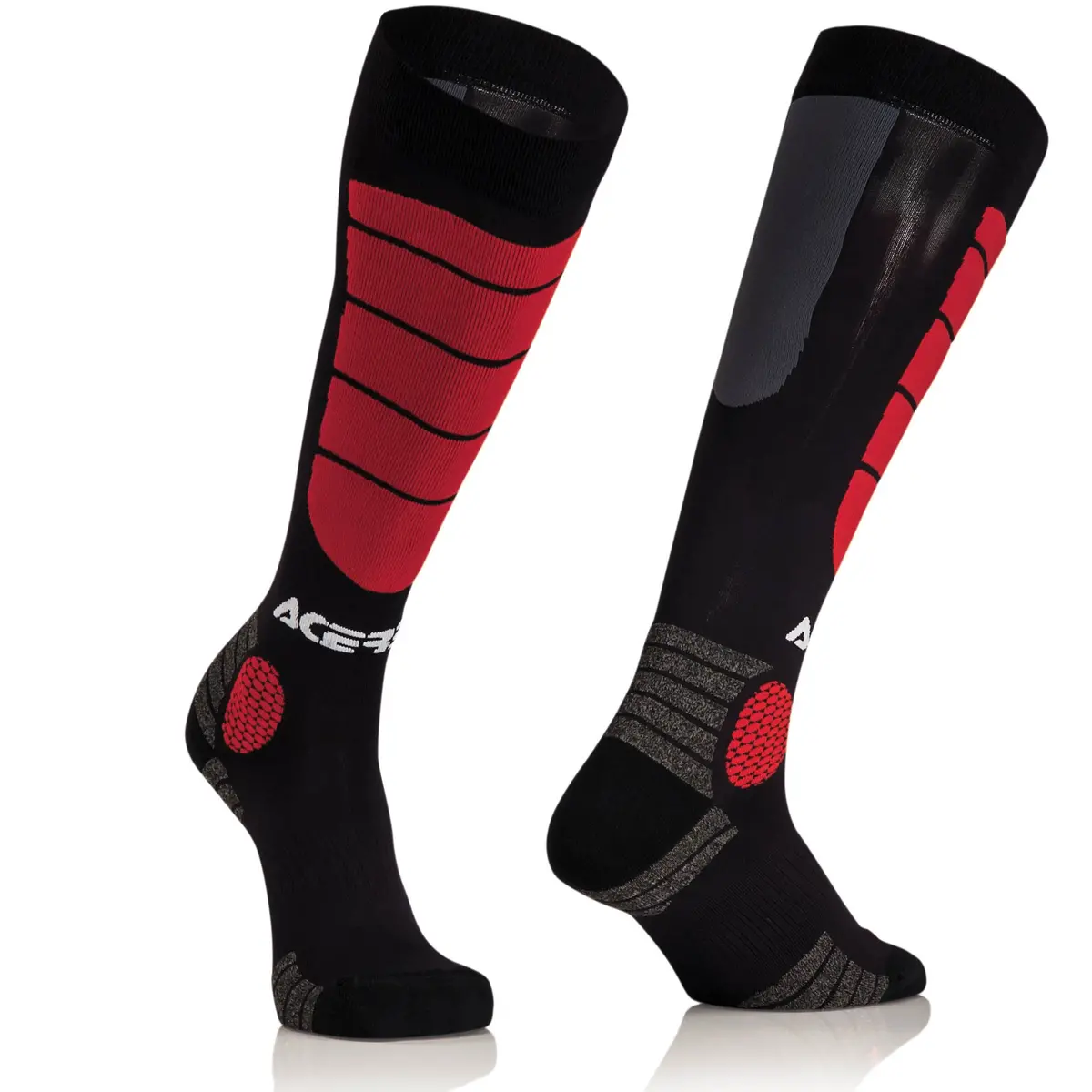 Acerbis Mx Kids Impact Socks - Black Red 1