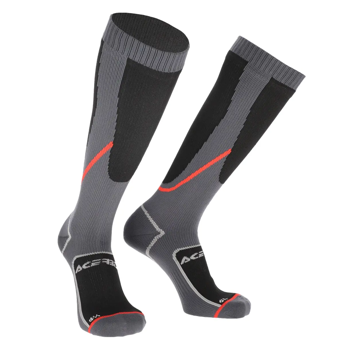 Acerbis Mx No Wet Socks - Black Grey 1