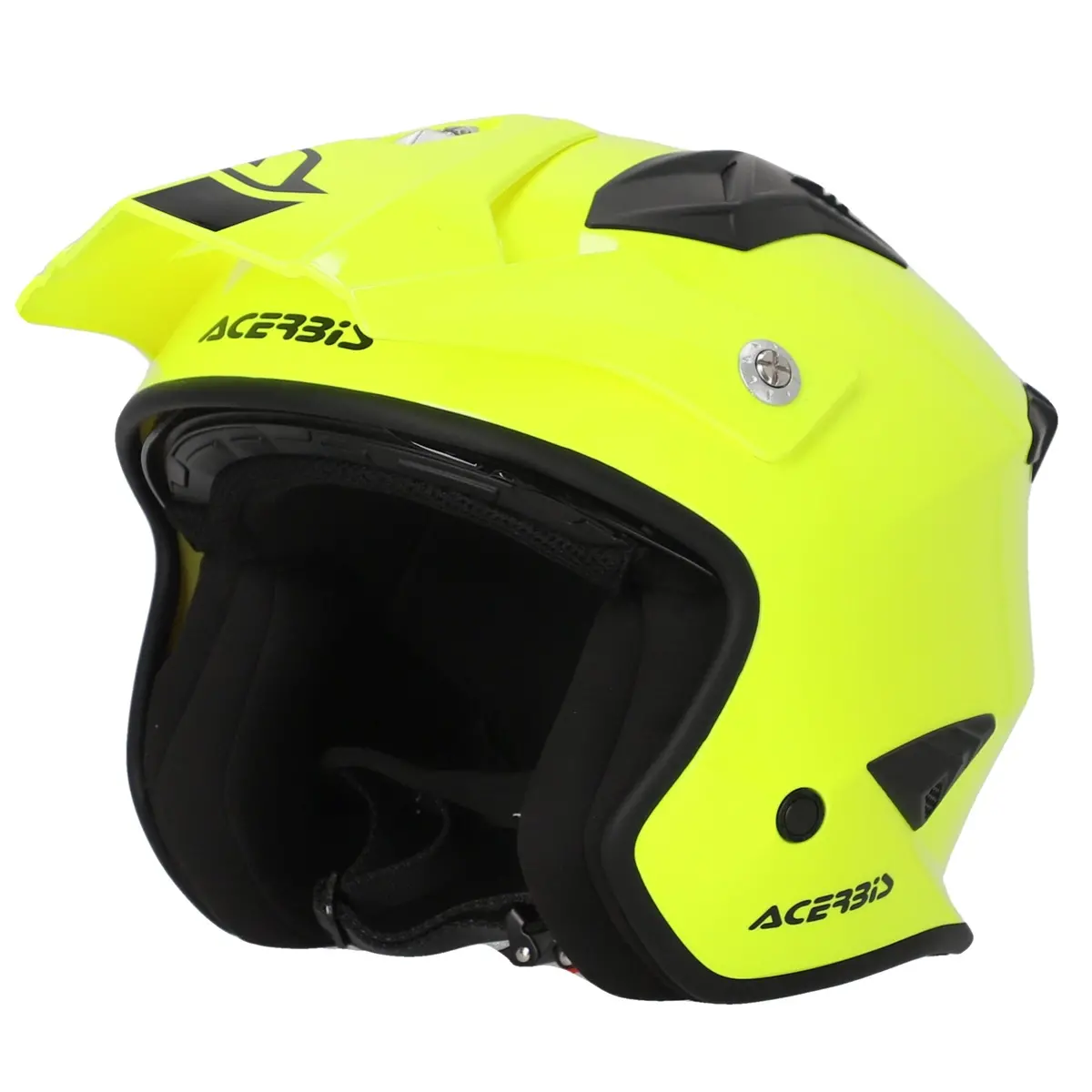 Acerbis Jet Aria Trials Helmet Flo Yellow 1