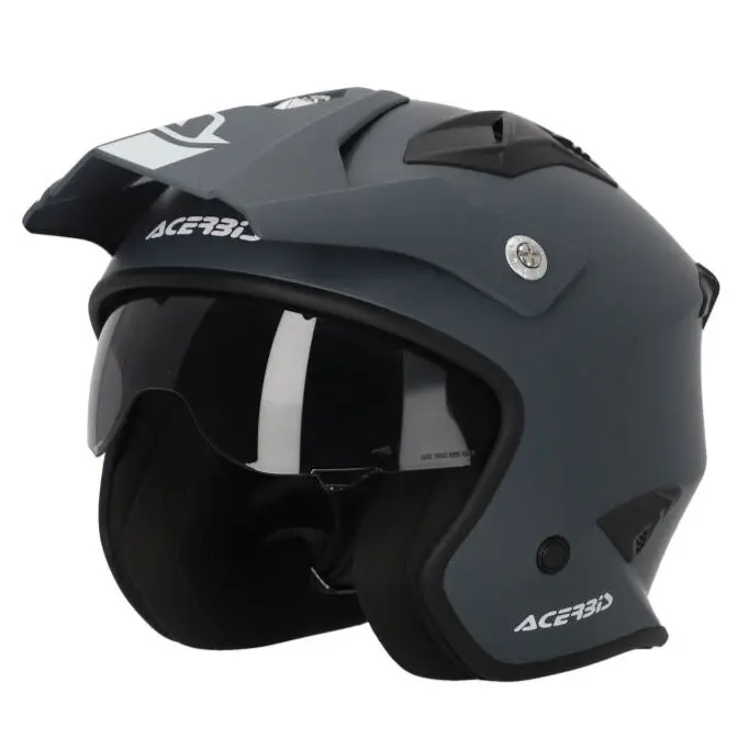 Acerbis Jet Aria Trials Helmet Grey 1