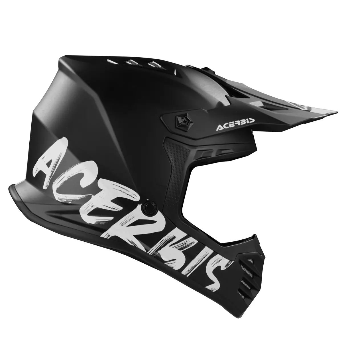 Acerbis Profile Kids Motocross Helmet - Metalic Black 1