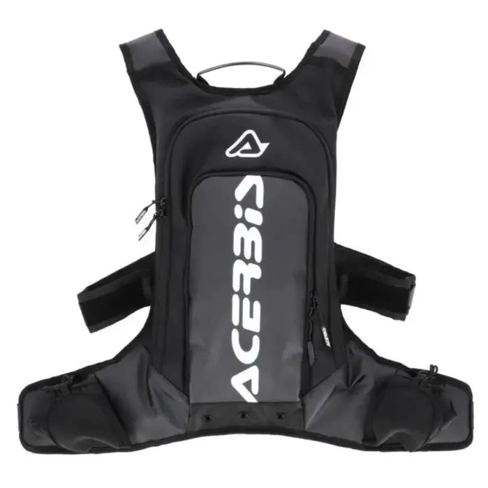 Acerbis X-Storm Logo Backpack - Black White 1