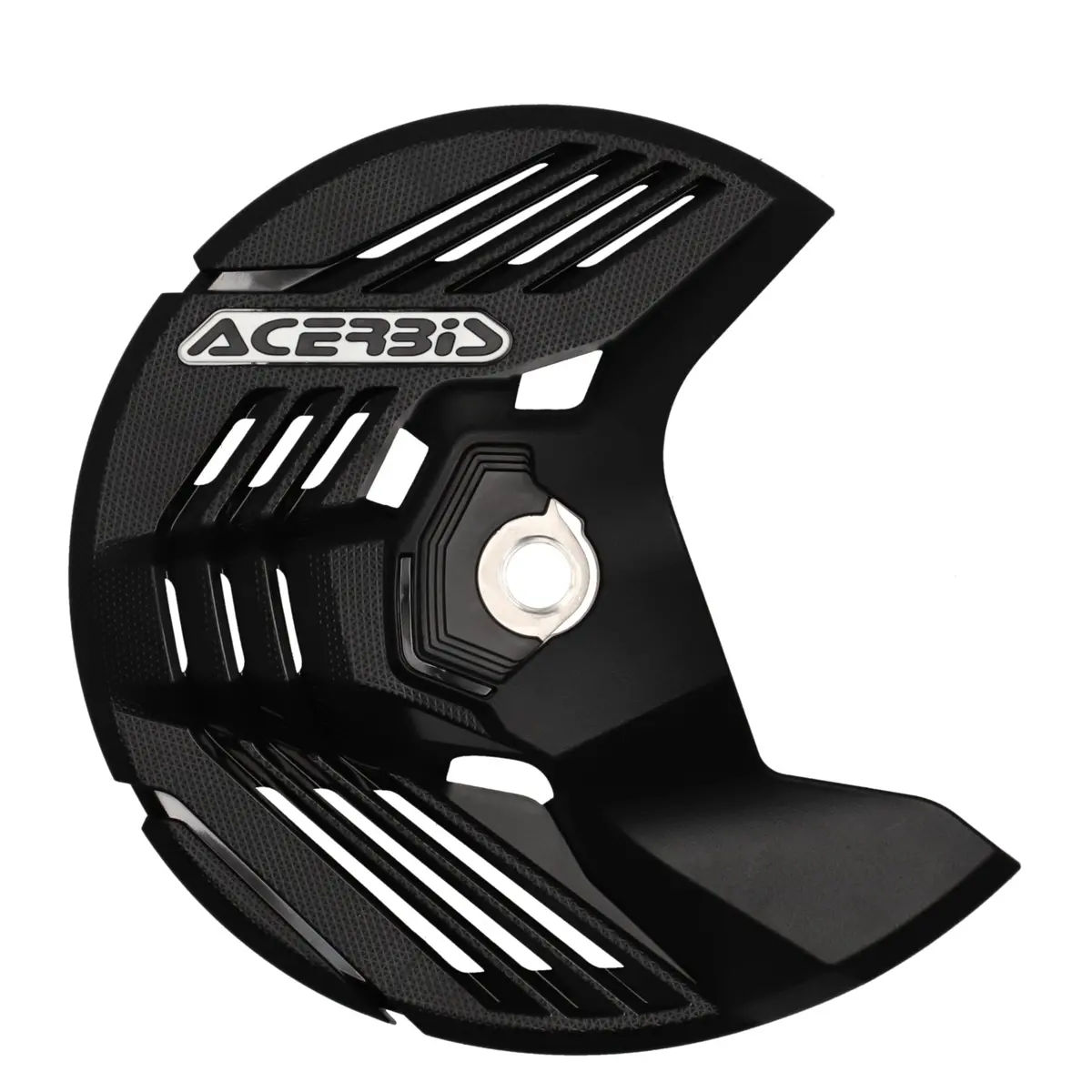 Acerbis Linear Beta Front Disc Protector - Axle Nut Mounted- Black 1
