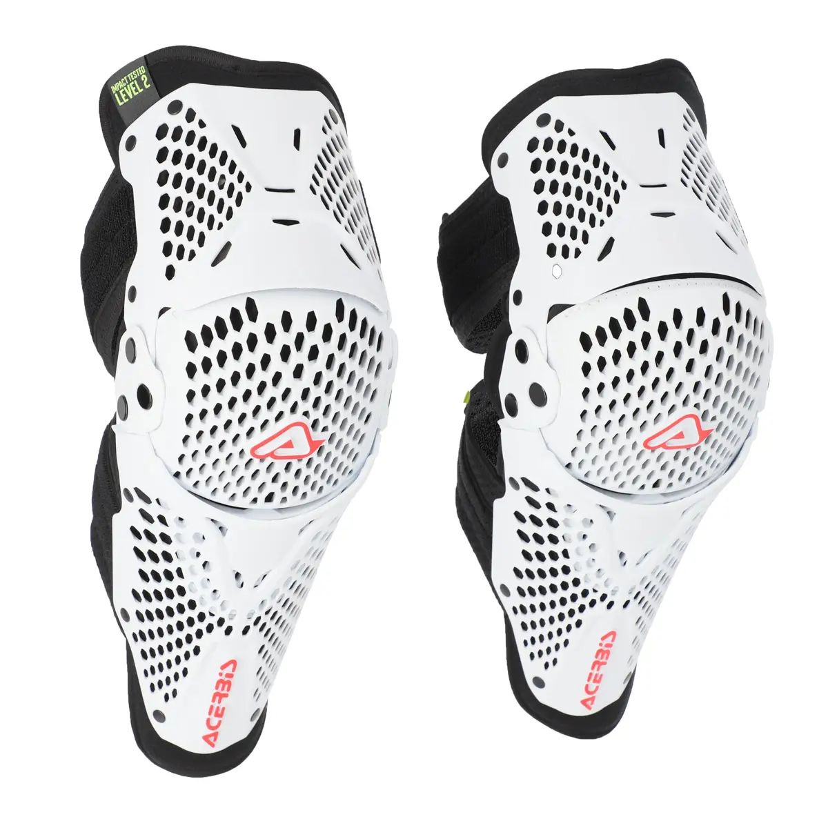 Acerbis K035 Knee Guard - White 1