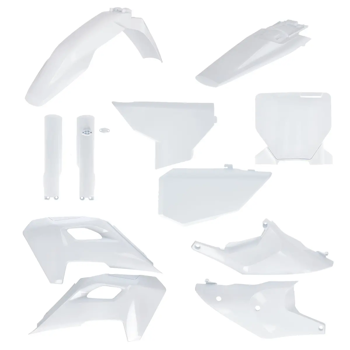 Acerbis Husqvarna Plastic Kit Tc Fc - White 8