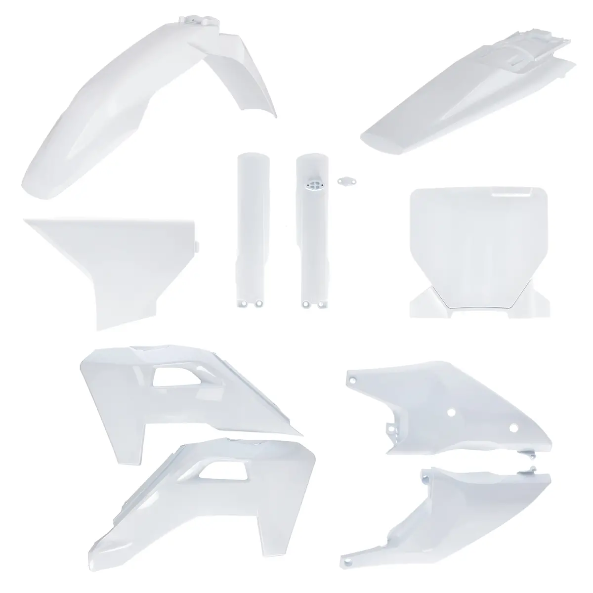 Acerbis Husqvarna Plastic Kit Tc Fc - White 9