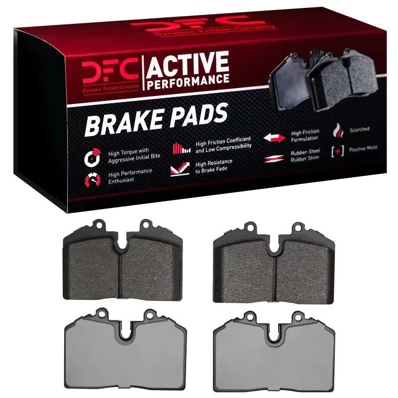 Dfc 78-04 Ferrari 575 M Maranello Front/Rear Active Performance Pads - Low Metallic 1