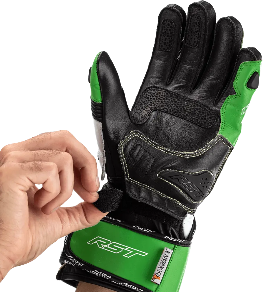 Rst Tractech Evo 4 Ce Glove Neon Green/Black Sz Sm 102666Neo-08 1