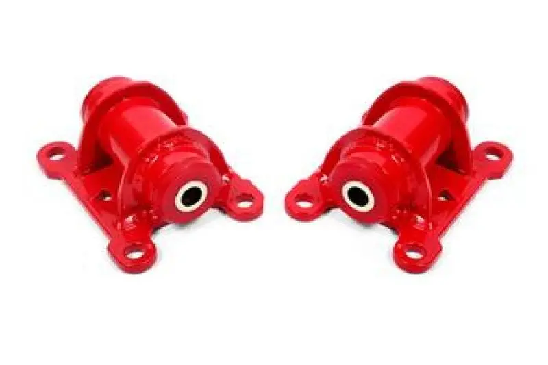 Bmr 98-02 Chevrolet Camaro Motor Mount Kit (Steel) W/ Poly Bushings - Red 1