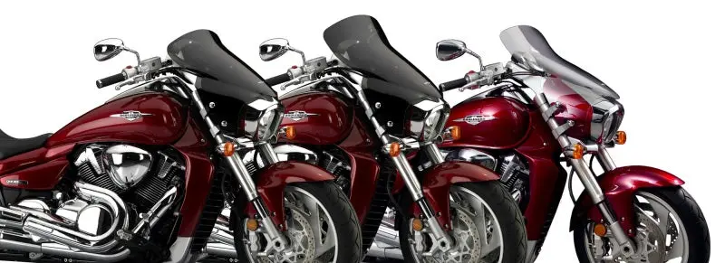 National Cycle 06-23 Suzuki M109r/Boulevard/M1800r2 Intruder Vstream/Wave Std. Windshield-Dk Tint 1