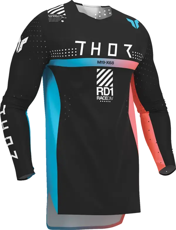 2026 Thor Jersey Sportmode Synth Black 1