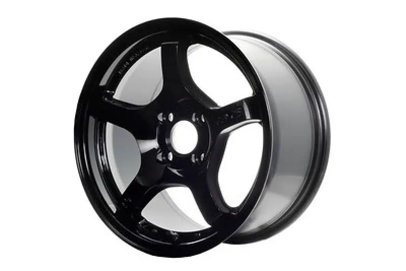 Gram Lights 57Cr 19X10.5 +35 5X112 Glossy Black Wheel 1