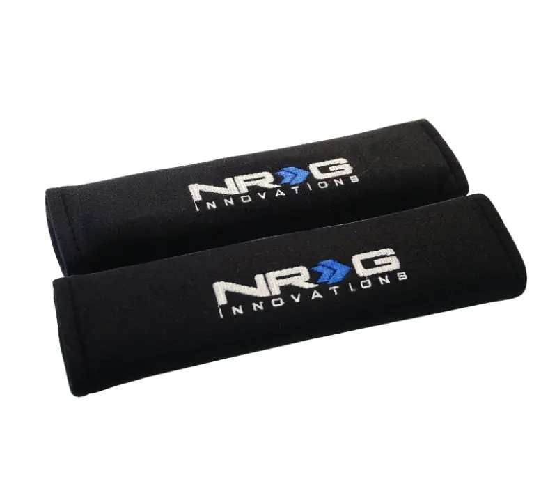 Nrg Seat Belt Pads 2.7In. W X 11In. L (Black) Short - 2Pc 1