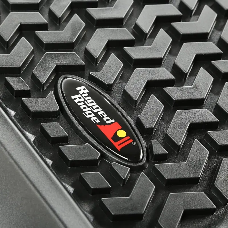 Rugged Ridge Floor Liner Front Black 1976-1983 Jeep Cj-5 1