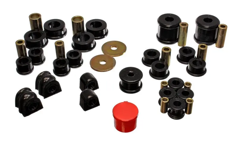 Energy Suspension 02-06 Subaru Impreza/Wrx Black Hyper-Flex Master Bushing Set 1