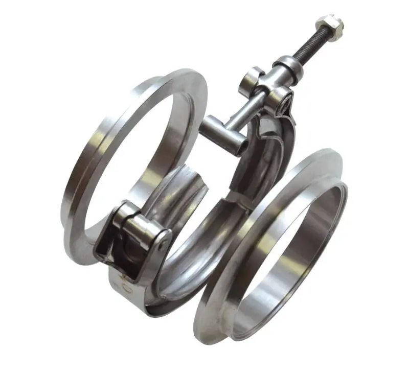 Vibrant Stainless Steel V-Band Flange For 3In O.D. Tubing - Male 1