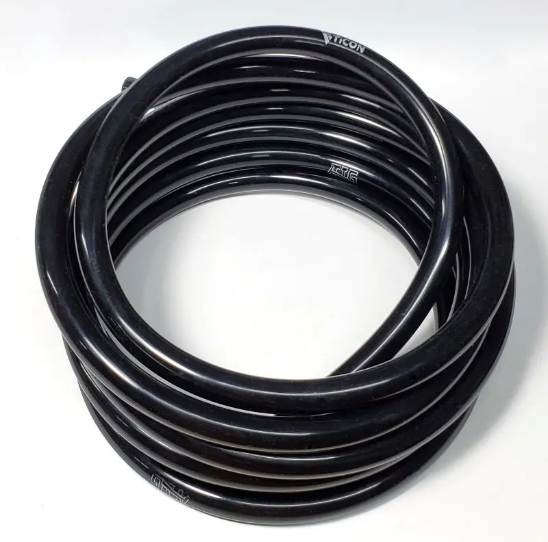 Ticon Industries Tig Aesthetics 6Mm Silicone Argon Line - 10Ft Length (Black) 1
