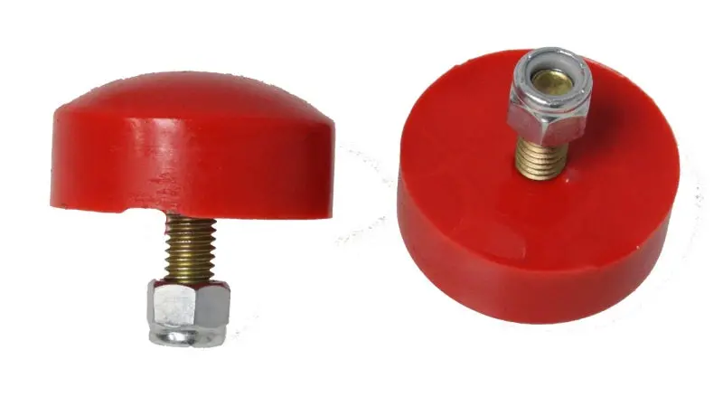 Energy Suspension 1In Tall Buttonhead Bump Stop - Red 1