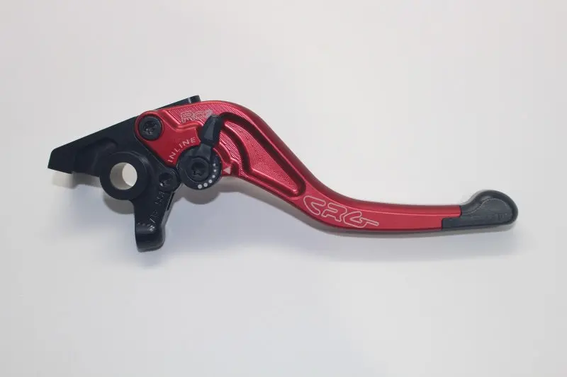 Crg 05-06 Kawasaki Zx6r/ Rr / 04-20 Suzuki Gsxr600-1000R/ 06-17 Triumph Brake Lever -Short Red 1