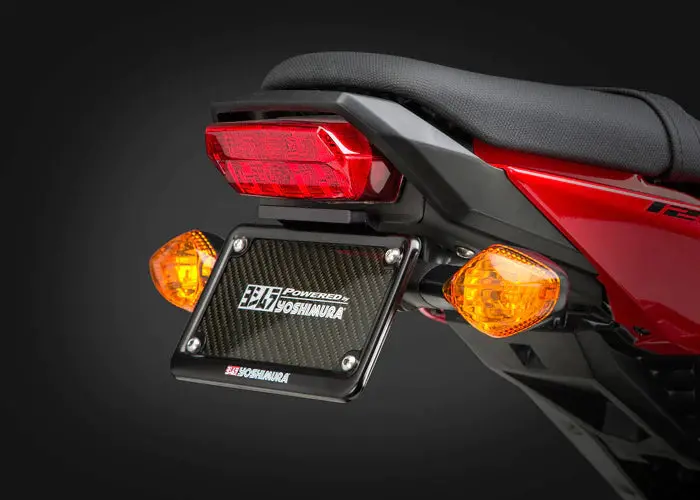 2017-2022 Honda Grom Yoshimura Fender Eliminator Tail Tidy Kit 1