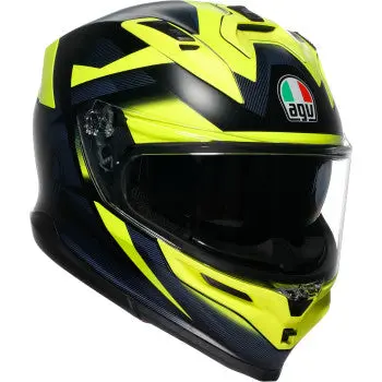 Agv Hlmt K7 Glimpse Mt Bk/Yl Sm 2118399004-006-S 1