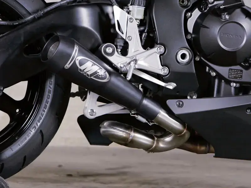 M4 Exhaust Gp Black Slip On 2008-2016 Cbr1000rr Ho8822-Gp 1