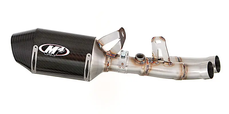 M4 Exhaust Carbon Fiber Street Slayer Slip On W/ Muller Box Elim. 2006-2020 R6 Ya6624-Mbe 1