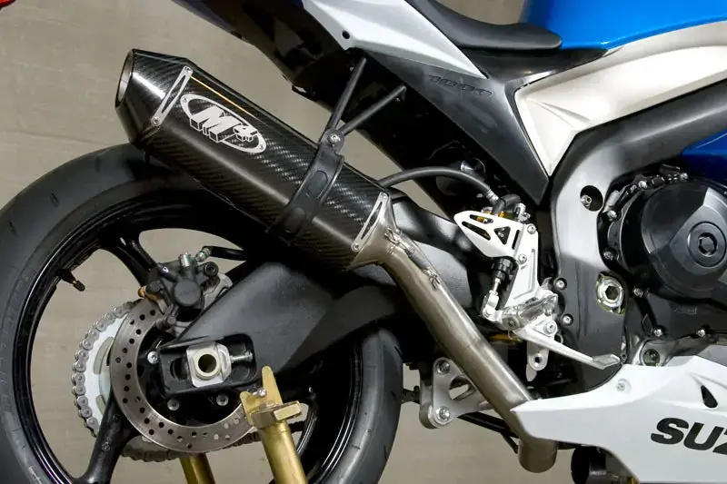 M4 Exhaust Full System Carbon Fiber Canister 2009-2011 Gsxr 1000 Su9174 1