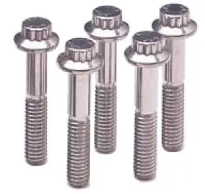 Arp 7/16In - 14 X 1.500 1/2In 12Pt Ss Bolts (5/Pkg) 1