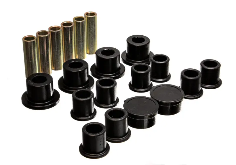Energy Suspension 98-11 Ford Ranger Black Rear Leaf Spring Bushing Set 1