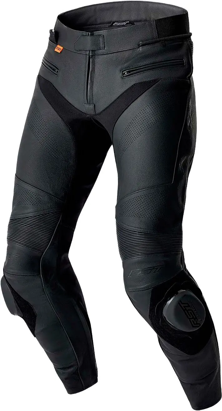 Rst S1 D3o Leather Pants Black 6Xl 103607Blk-46 1