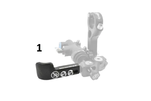 Racetorx Thumb Brake Paddles (Additional Part) 1
