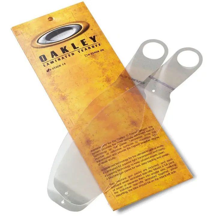 Oakley Laminate Tear Offs O Frame 2.0 Mx 14 Pack 1