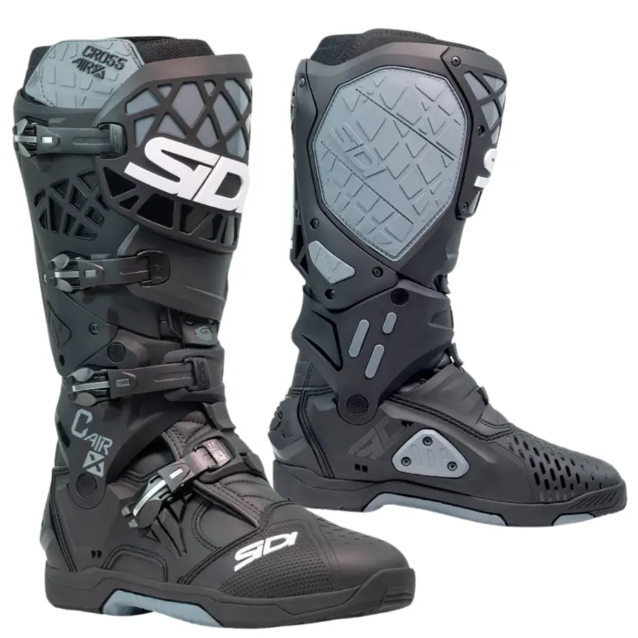 Sidi Crossair X Black Black Motocross Boots 1