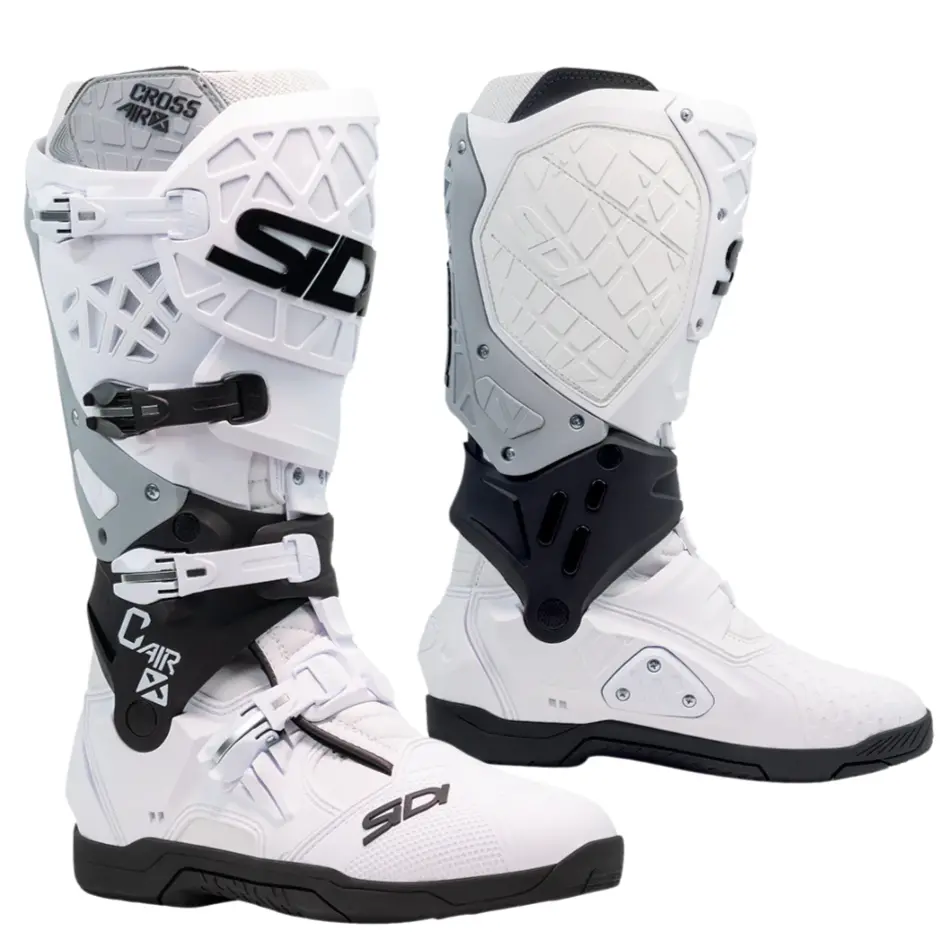 Sidi Crossair X White Black Motocross Boots 1