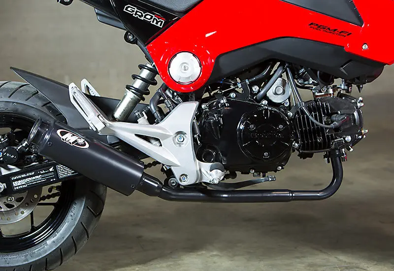 M4 Exhaust Full System Black 2013-2020 Grom 125 Ho1125 1