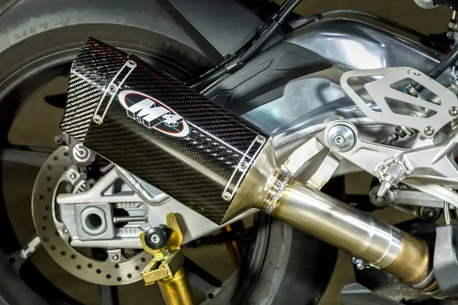 M4 Exhaust Tech One Carbon Fiber Slip On 2015-2016 S1000rr Bm9124 1