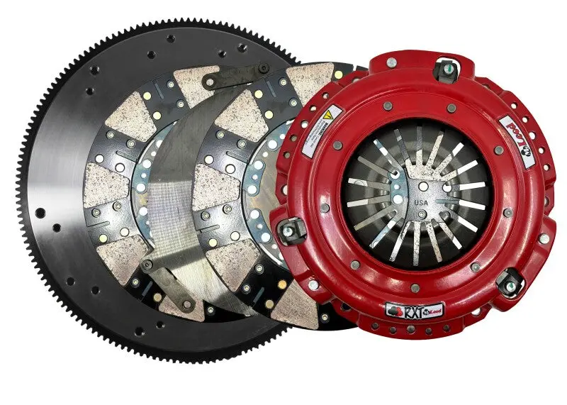 Mcleod Rxt Twin Disc Clutch Kit For Toyota 2Jz-Gte W/ Steel Flywheel 1.25 X 14 Spline 1