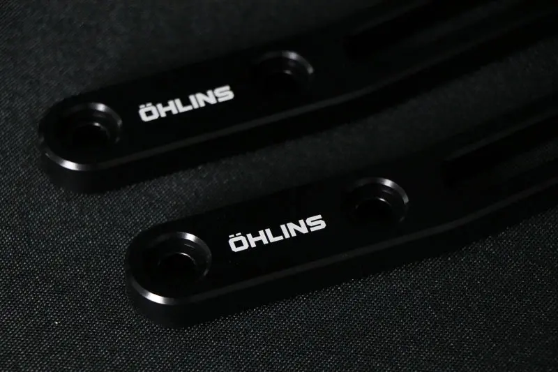Ohlins 14-26 Harley Fl Touring Stx 36 Twin Blackline 13In Blk Reservoir Shocks 150Lb - Max 500Lb 1