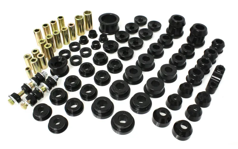 Energy Suspension 92-95 Honda Civic/Crx / 93-97 Honda Del Sol (Including Vtec) Black Hyper-Flex Mast 1