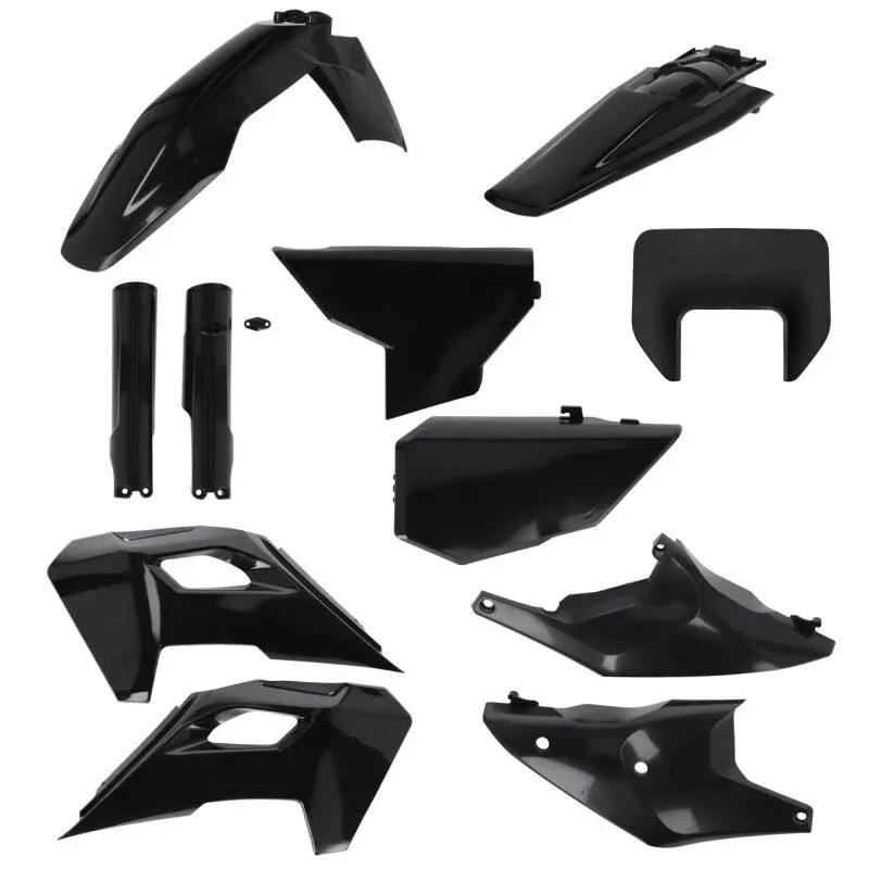Acerbis 2026 Ktm 250-501 Fe / 125-300 Te Full Plastic Kit - Black 1