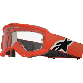 Alpinestars Goggles Goggle Vision 5 Corp Orange Clear 5101725-430 1